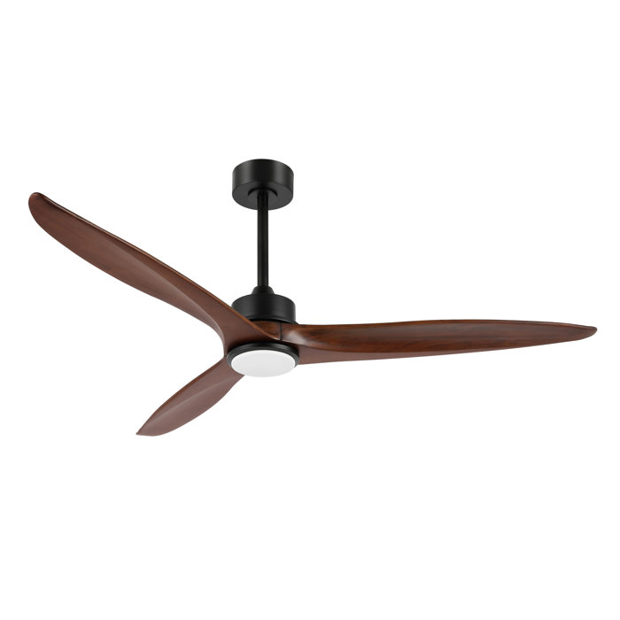 Wade Logan® Antinisha 60" 3Blade Reversible Led Ceiling Fan With
